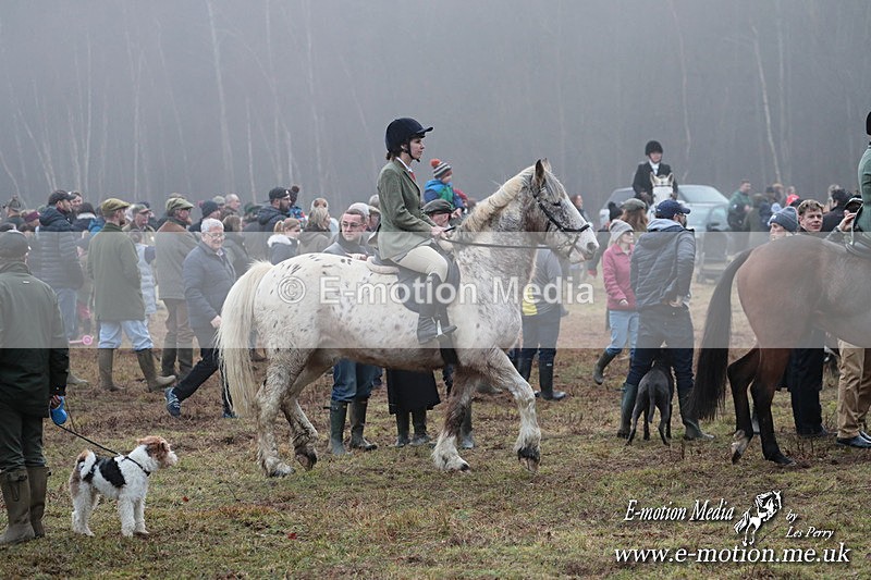 HUPY 261224 59 - Pytchley with Woodland Hunt Boxing Day Meet 26th December 2024