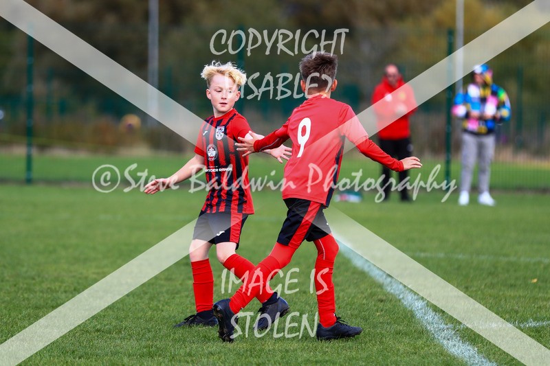 1DX20375 - 2025-10-05 FC Abbey Meads U11 Blue V St Andrews FC U11 Cardinals