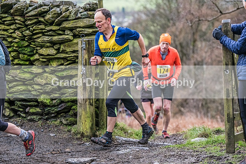BB Kong-243 - Kong Running BB Kong Fell Race Saturday 17th February 2024