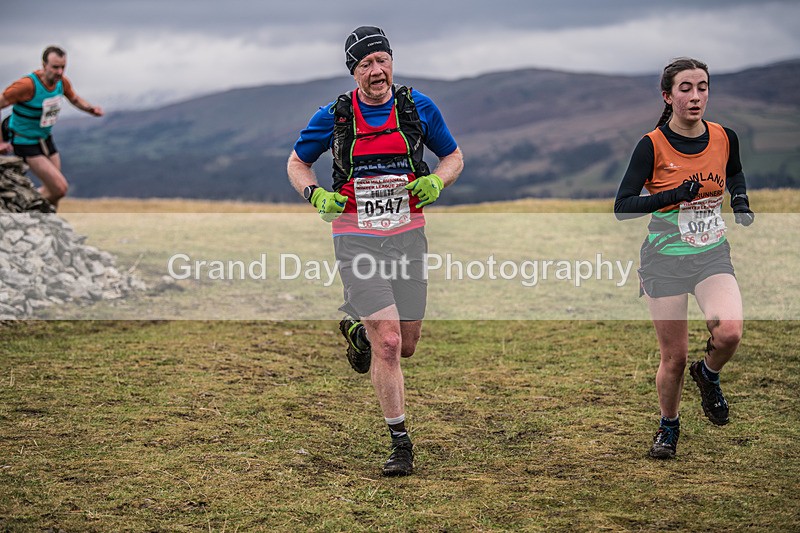 Cunswick -437 - Kendal Winter League Cunswick Scar Senior Fell Race Sunday 26th January 2025