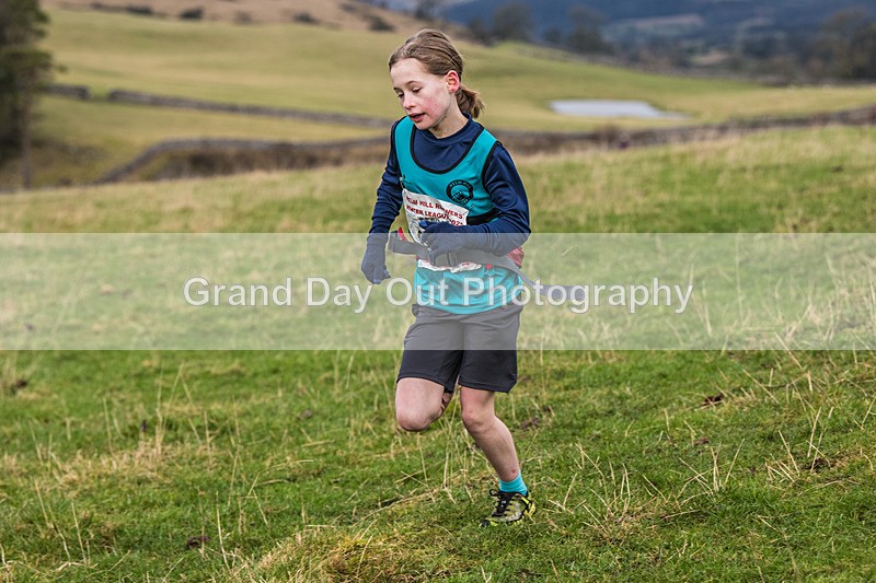 Cunswick U13-136 - Kendal Winter League Cunswick Scar Junior Under 13 Fell Race Sunday 26th January 2025