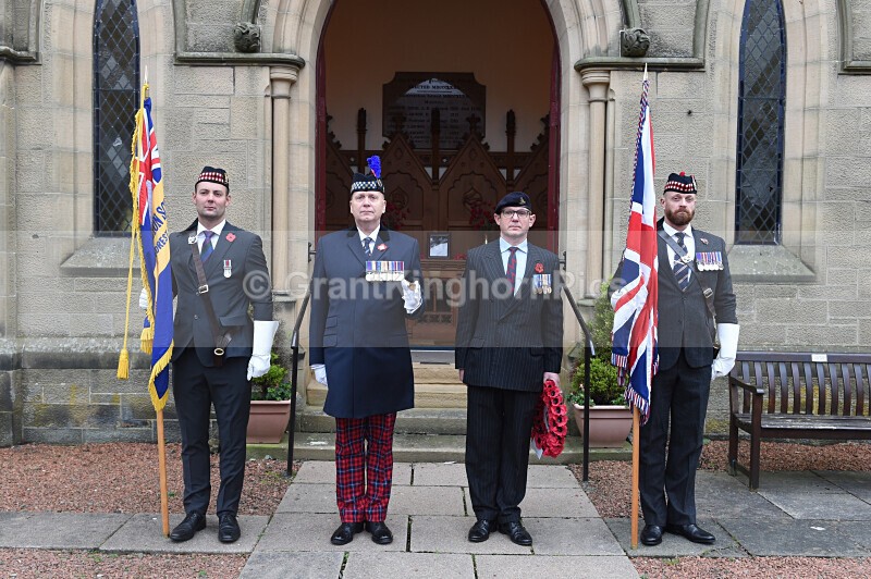 03 - Remembrance Sunday in Selkirk 2024