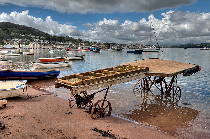 SOLD OUT RSPO15 Postcard The Old Boat Launch - Teignmouth and Shaldon Postcards