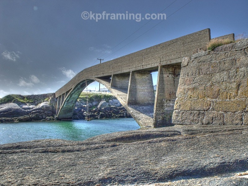 cruit island walk bridge - pictures of cruit island golf course caves beaches and owey&Arranmore Island)