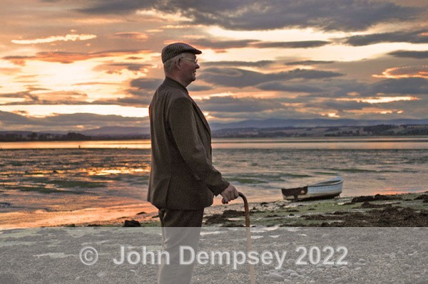 Mick in the picture - Montrose Basin