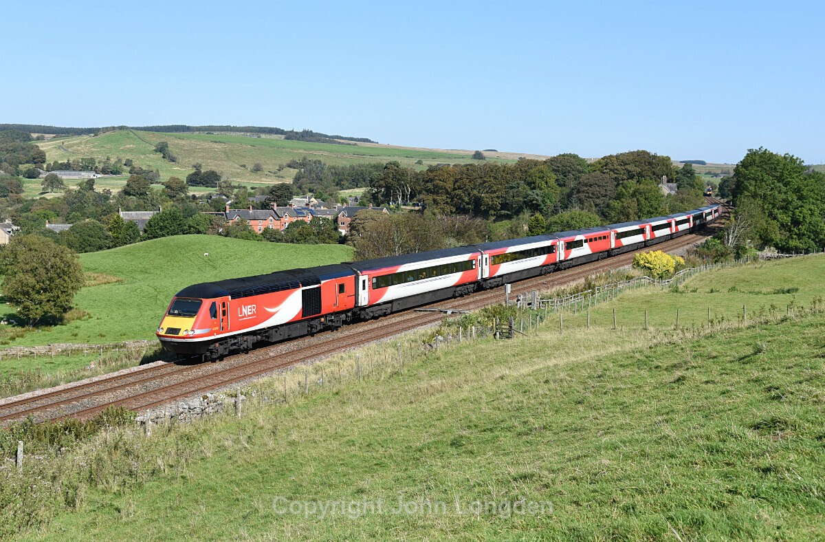 JL - 21.9.19 43306 1E17 07:55 Inverness - Kings Cross, Gilsland - Tyne Valley (west to east)