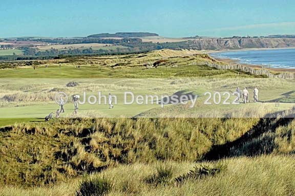 Montrose Links.. Looking north - Golf