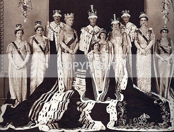 (E-68) King George VI Coronation - English Royals