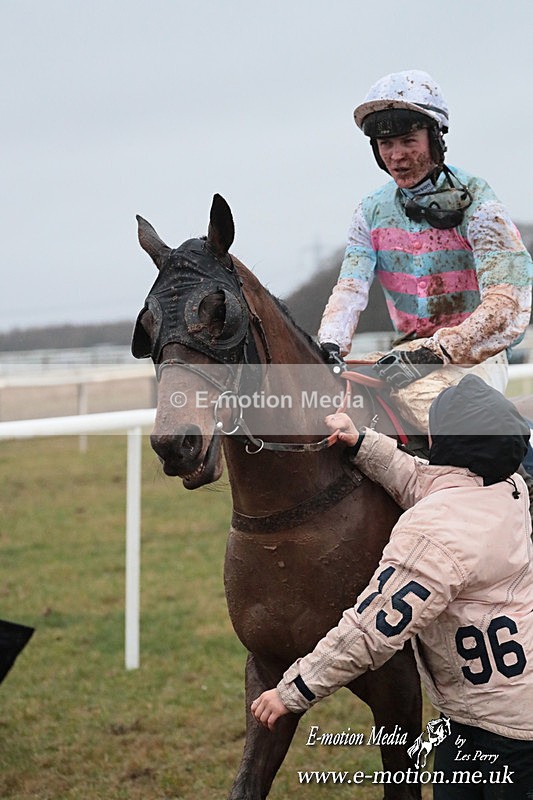 PtP 260125 934 - Cocklebarrow Point-to-Point racing with the Heythrop Hunt 26/01/25