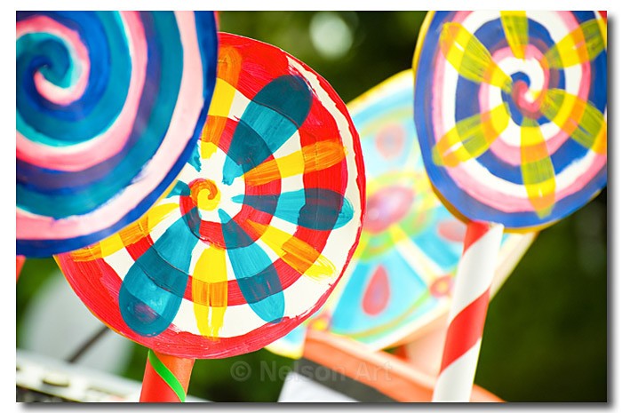 Giant Lollipops - Objects