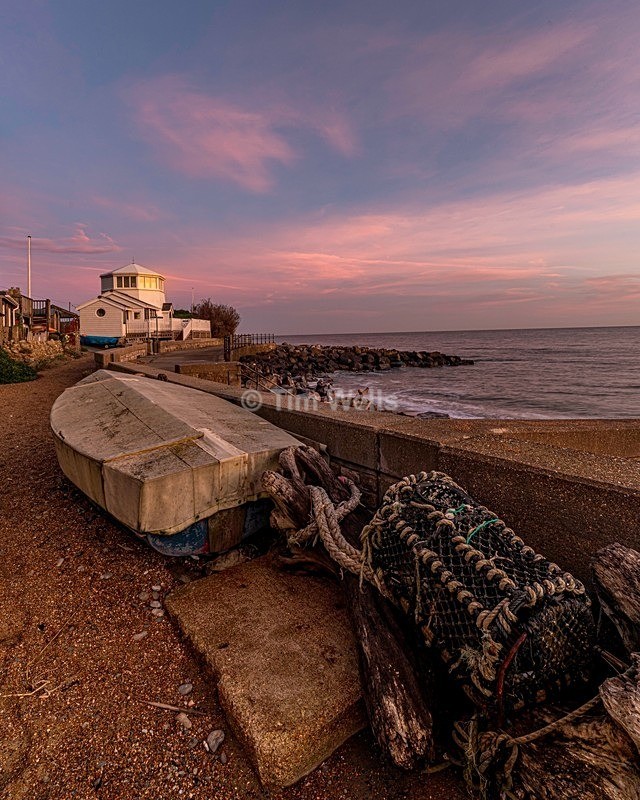 073 boat at steephill cove - All photos