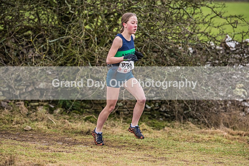 Cunswick U15  U17-22 - Kendal Winter League Cunswick Scar Junior Under 15 & 17 Fell Races Sunday 26th January 2025