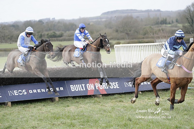 PtP 250223 0283 - Kimblewick Hunt Point-to-Point Kingston Blount 25/02/23