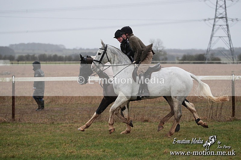PtP 260125 248 - Cocklebarrow Point-to-Point racing with the Heythrop Hunt 26/01/25