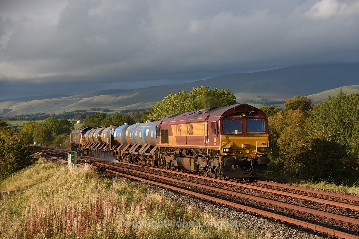 JL - 6.10.20 66126 & 66421 3J11 Carlisle - Carlisle, Town End Farm - Town End Farm