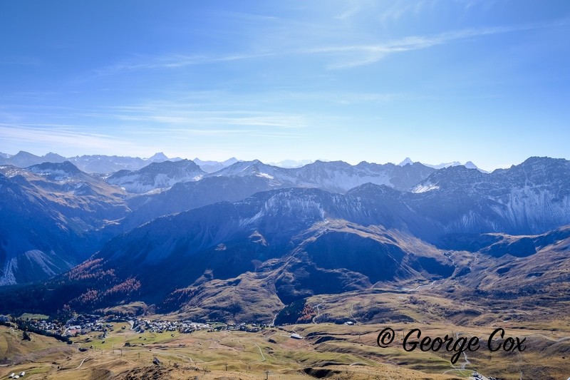 View to  Arosa - Switzerland