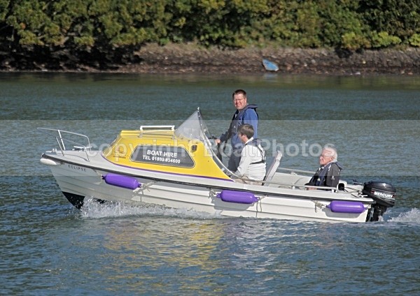 090917 DARTMOUTH BOAT HIRE ECLIPSE IMG_7283 - Motorboats - Open