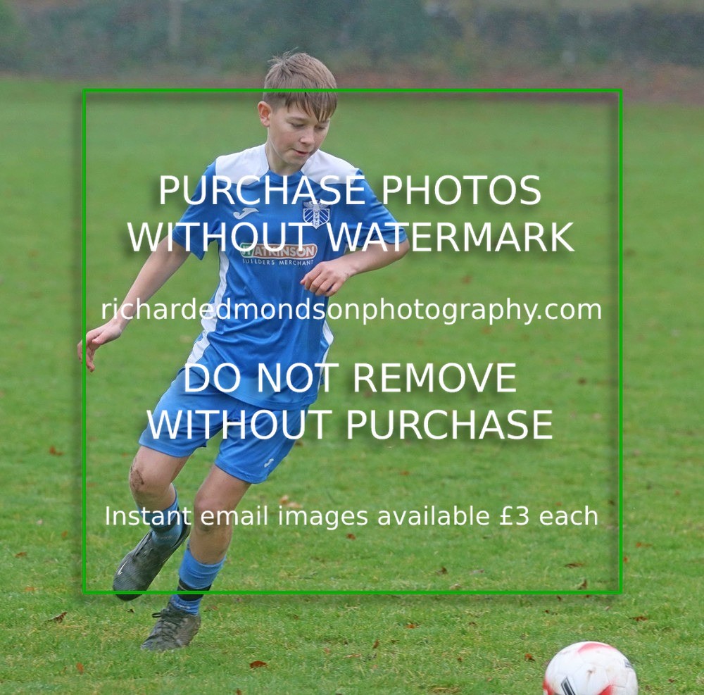 IMG_8088 - Wattsfield U12 vs Burscough U12 (Lancashire Cup), 17/12/23