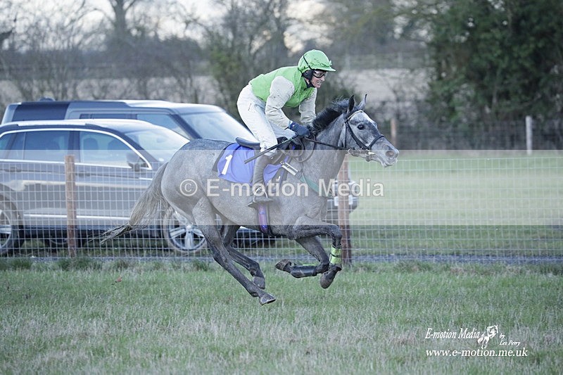 PtP 180323 1681 - Shelfield Park Races with Croome & West Warwickshire Hunt  18/03/23