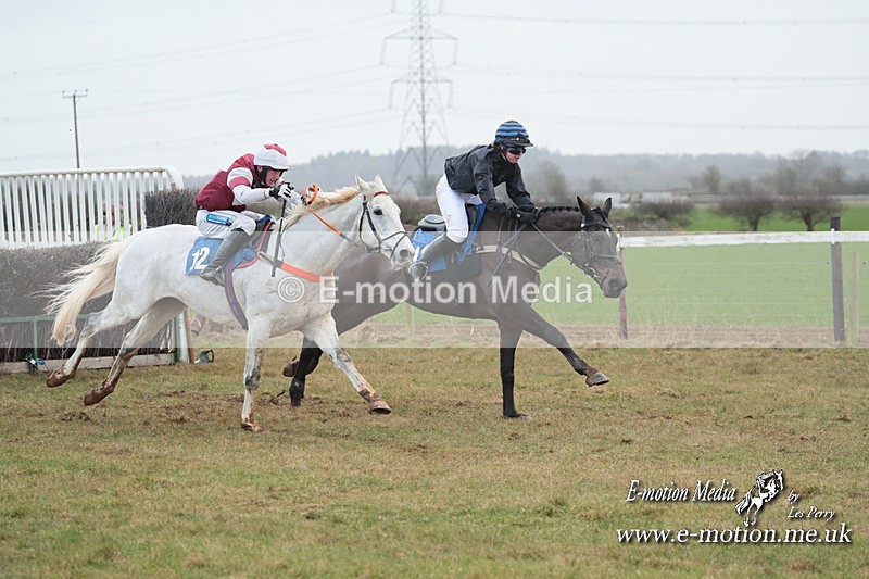 PtP 210124 505 - Cocklebarrow Races Point-to-Point 21/01/24