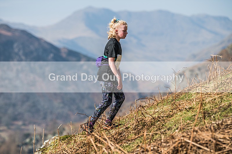 Elterwater-284 - Kendal Winter League Elterwater Under 15/17 Fell Races Sunday 9th March 2025