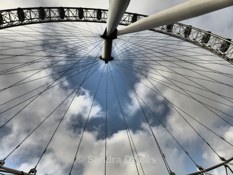 Looking Up The London Eye - Abstract, Macro & Misc.