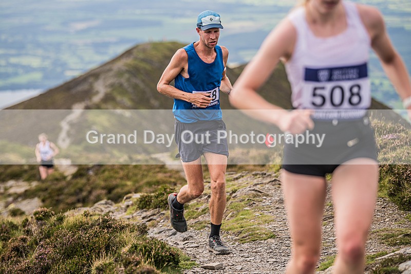 Uphill Only-232 - British Athletics Off Road Running Championships Senior Uphill Only Trial - Skiddaw Friday 15th Augu