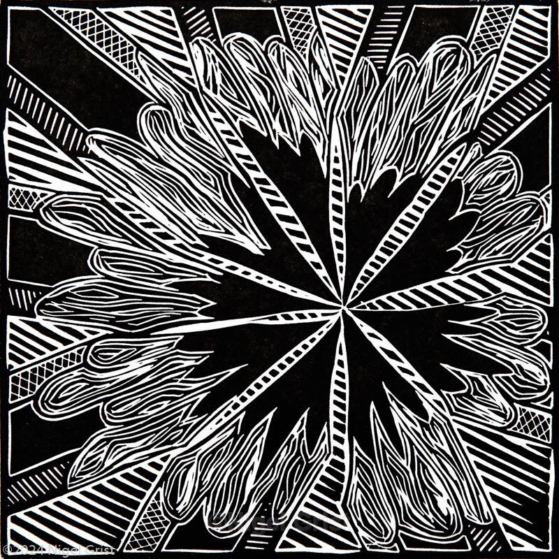  - Linocut