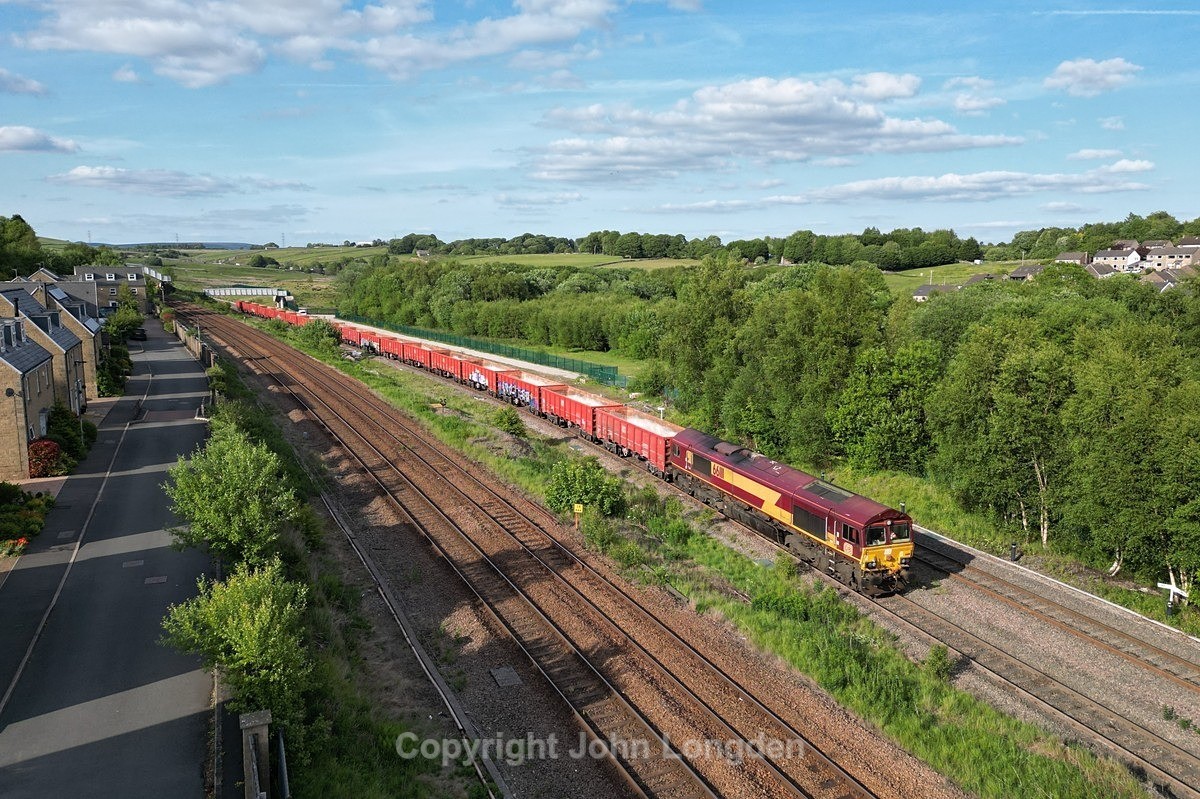 JL - 4.5.25 66111 6M82 Walsall - Dowlow Briggs, Buxton - Latest shots