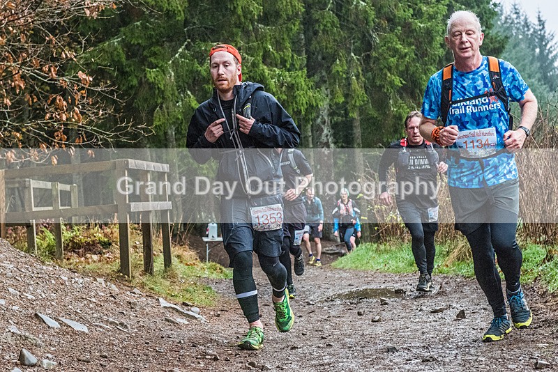 Glentress-521 - High Terrain Events Glentress Winter Trail half Marathon & 10K Trail Run Saturday 19th November 2022