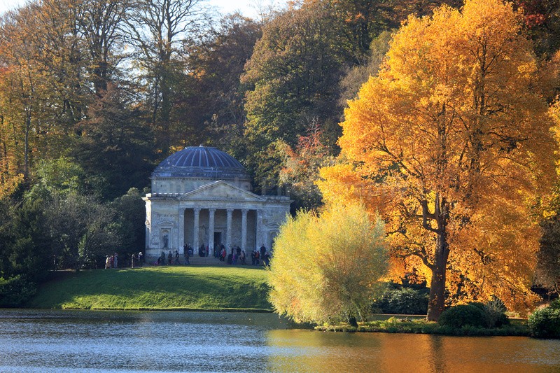 Stourhead gardens during autumn_004 - Wiltshire landscape Photography