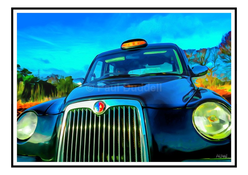 Moving Britain, Taxis & Buses by Paul Duddell, Whispers & Strokes - Artist, Painter, and Photographer