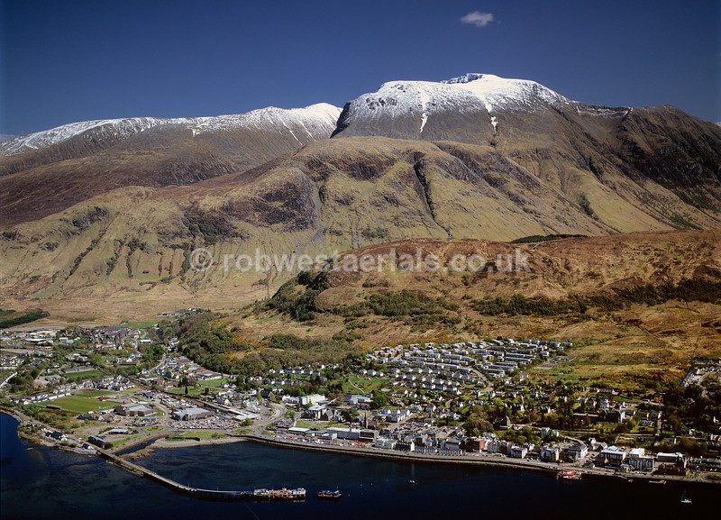 A00346C FtWilliam and Ben Nevis 2002 - Settlements, infrastructure and attractions