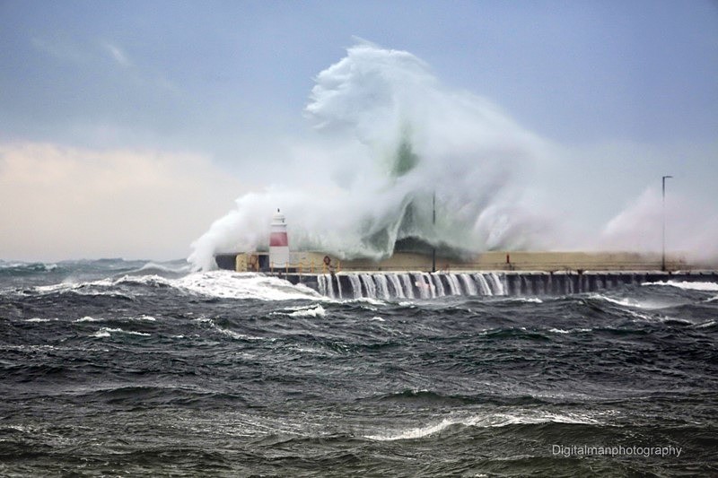 Port St Mary Breakwater - Sea of Man