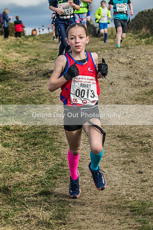 Helm Hill -124 - Kendal Winter League Helm Hill Fell Races (Under 13/15/17 & Seniors) Sunday 16th March 2025