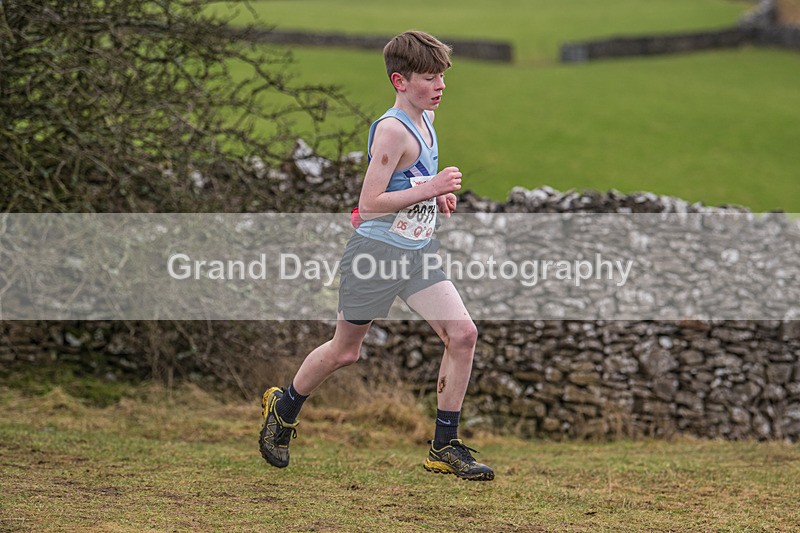Cunswick U15  U17-13 - Kendal Winter League Cunswick Scar Junior Under 15 & 17 Fell Races Sunday 26th January 2025