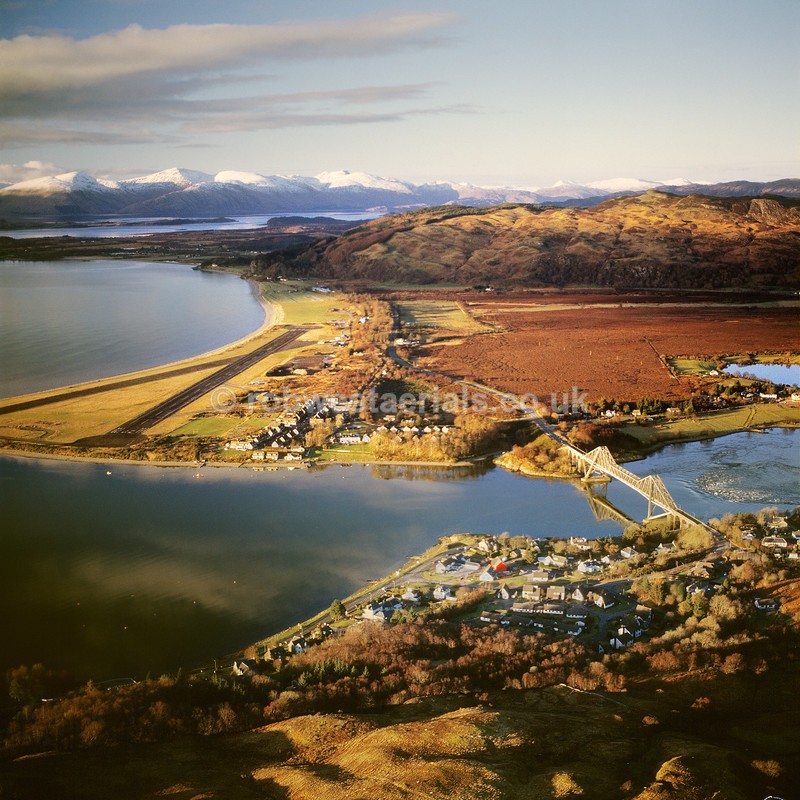 A00037A Connel Bridge to Oban airfield - Settlements, infrastructure and attractions