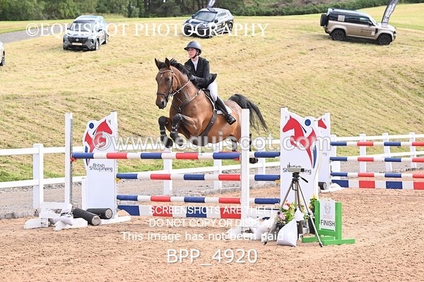 BPP_4920 - CLASS 7 THURS Redpost Equestrian Senior Foxhunter/1.20m Open