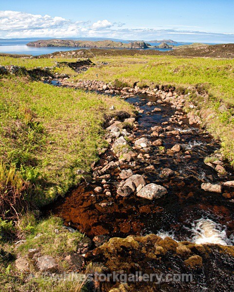 View of Summer Isles from Achiltibuie - Scottish Highlands