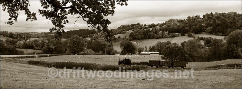 WLLR near Cyfronydd Station - The Welshpool & Llanfair Light Railway