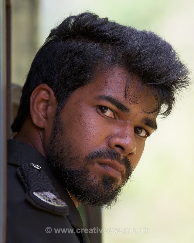 No.0020. 'Railway Guard' - Portraits