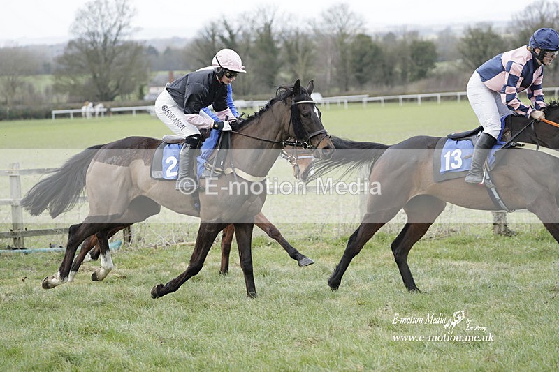 PtP 250223 0140 - Kimblewick Hunt Point-to-Point Kingston Blount 25/02/23