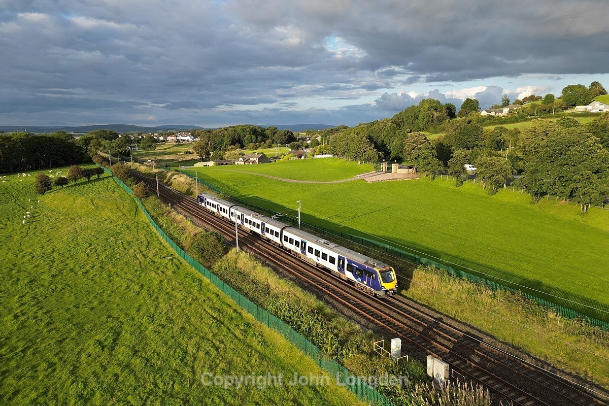 JL - 16.8.23 1595xxx Windermere - Preston, Bolton-le-Sands - West Coast Main Line (north to south)