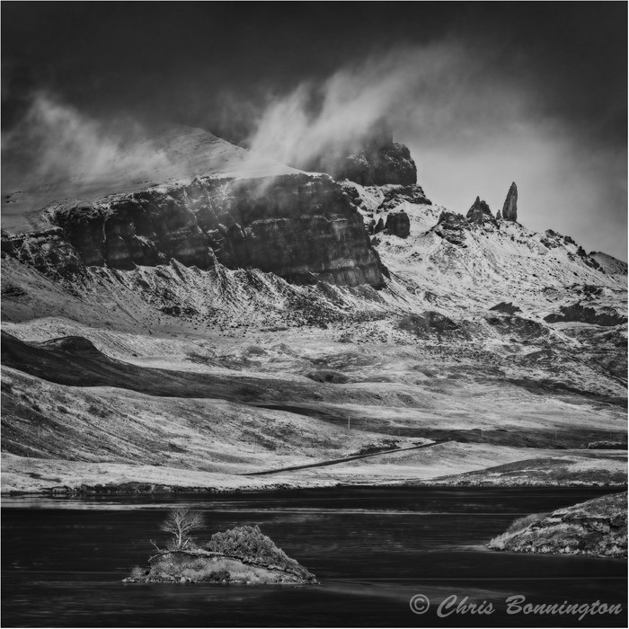 The Old Man of Storr in winter - Landscapes - Mono