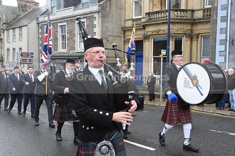 076 - Remembrance Sunday in Selkirk 2025