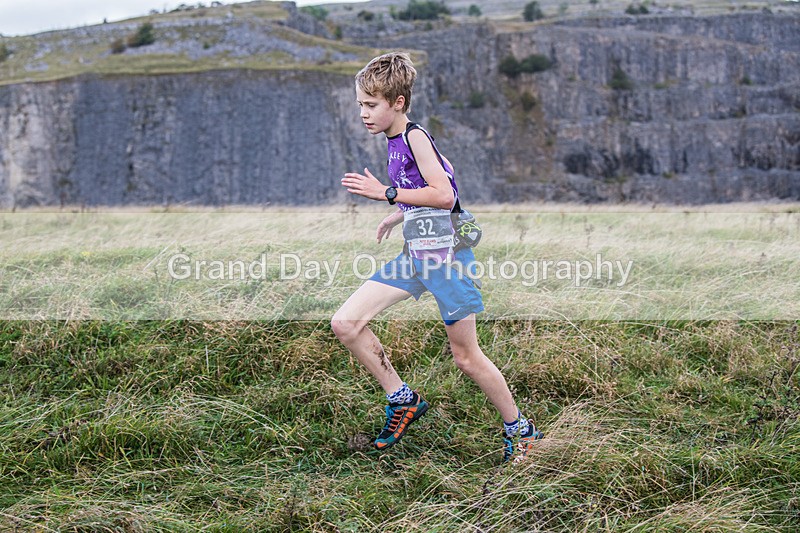 ESFRC Year 7-4 - English Schools Fell Running Championships Year 7 Giggleswick Saturday 1st October 2022