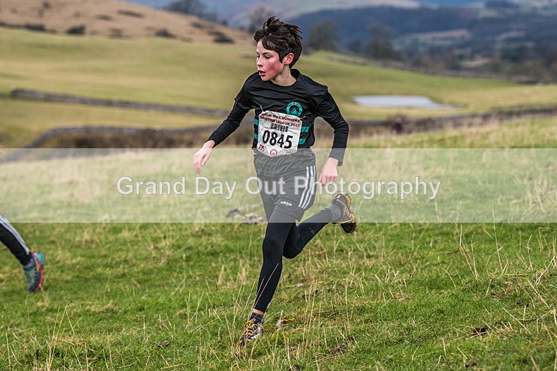 Cunswick U13-118 - Kendal Winter League Cunswick Scar Junior Under 13 Fell Race Sunday 26th January 2025