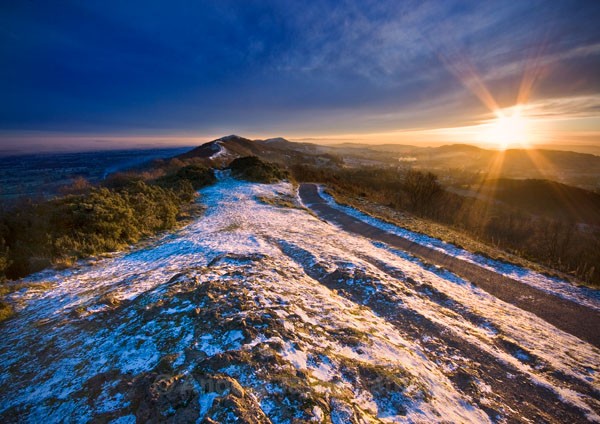 Winter in the Shire - The Malvern Hills