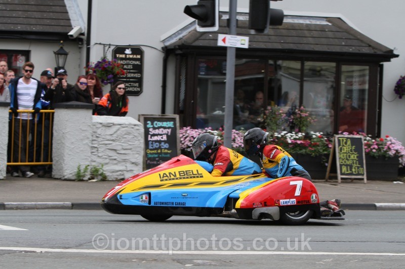 Ian Bell & Carl Bell - Sure Sidecar Race 2