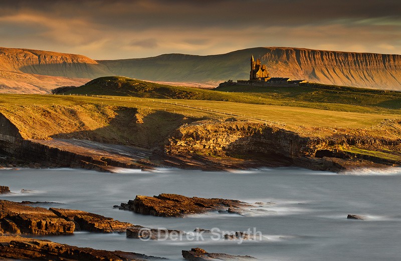 Classiebawn Castle In Evening Light - Mullaghmore County Sligo
